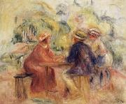 Meeting in the Garden renoir